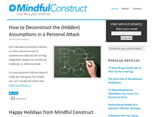 Tablet Screenshot of mindfulconstruct.com